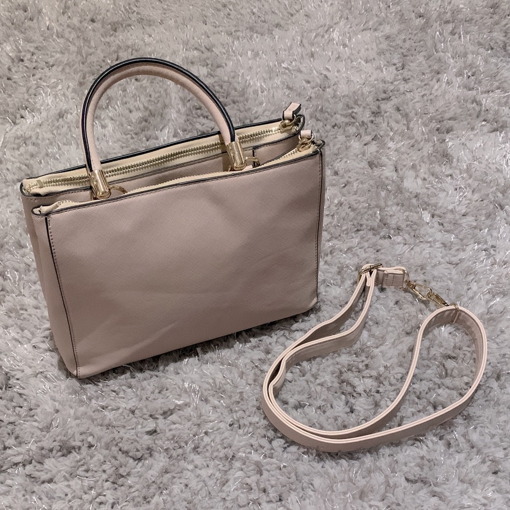 Call It Spring Blush Handbag with Removable/Adjustable Strap